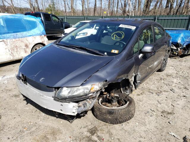 Photo 2 from auction – 2013 HONDA CIVIC EX with VIN 19XFB2F80DE226808
