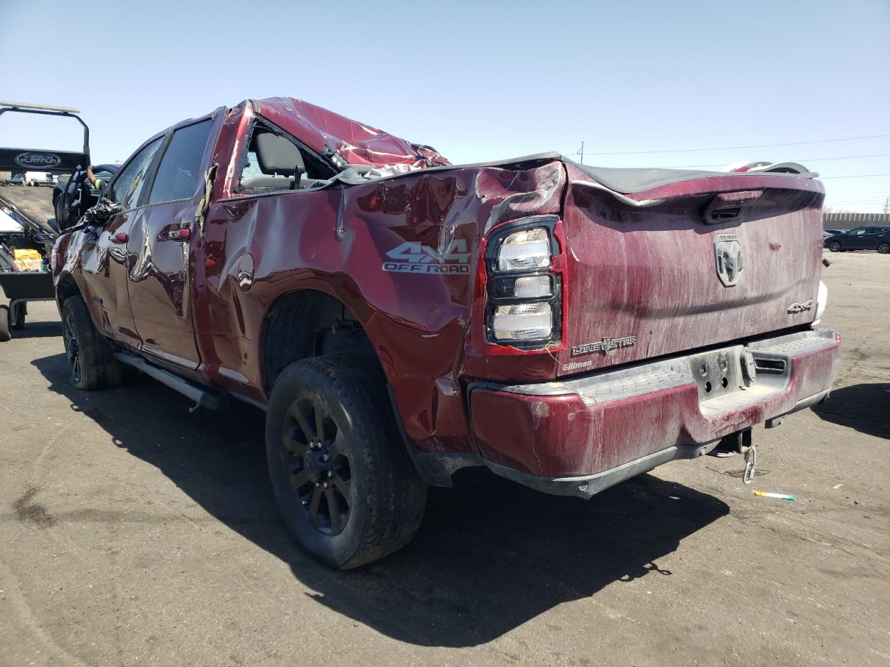 Photo 3 from auction – 2021 RAM 2500 BIG H with VIN 3C6UR5DL5MG679054