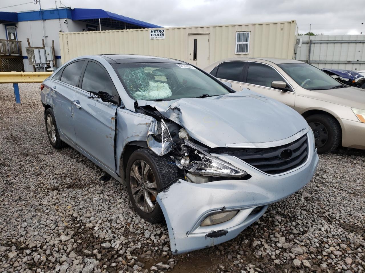 HYUNDAI SONATA SE 2012 with VIN 5NPEC4AC0CH416621 - Photo from auction