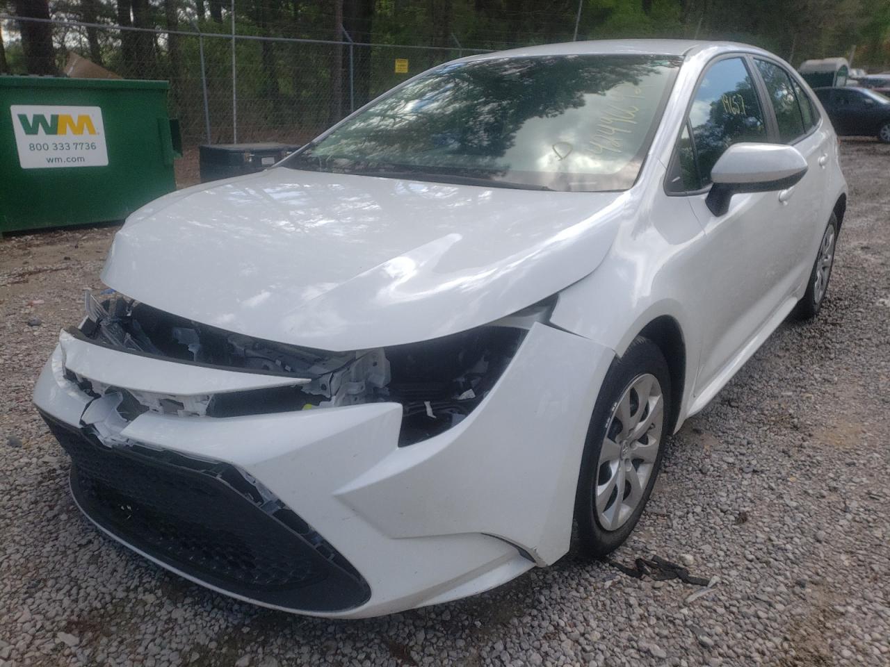 Photo 2 from auction – 2020 TOYOTA COROLLA LE with VIN 5YFEPRAE1LP092889