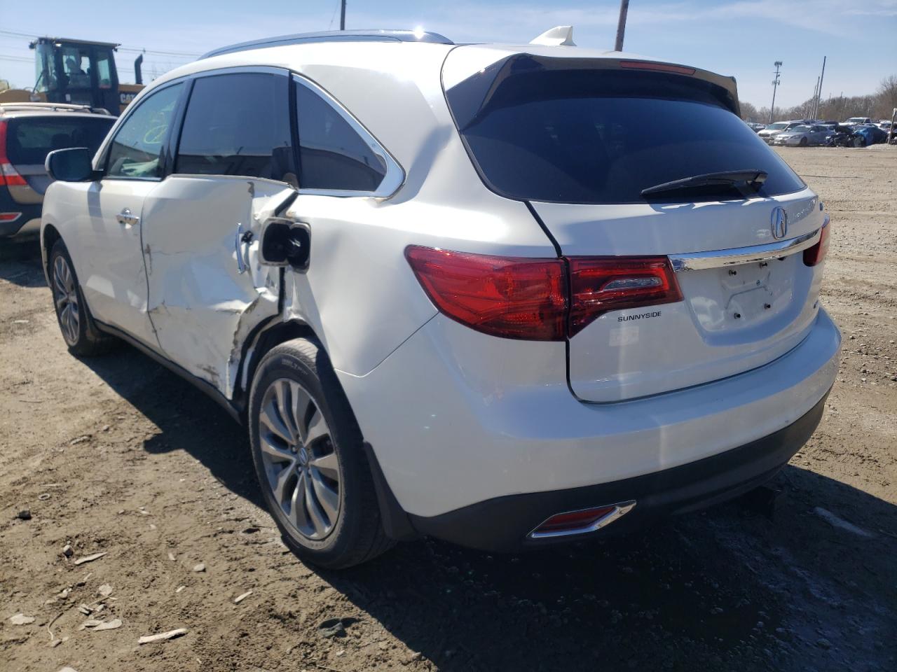 Photo 3 from auction – 2014 ACURA MDX TECHNO with VIN 5FRYD4H45EB042953