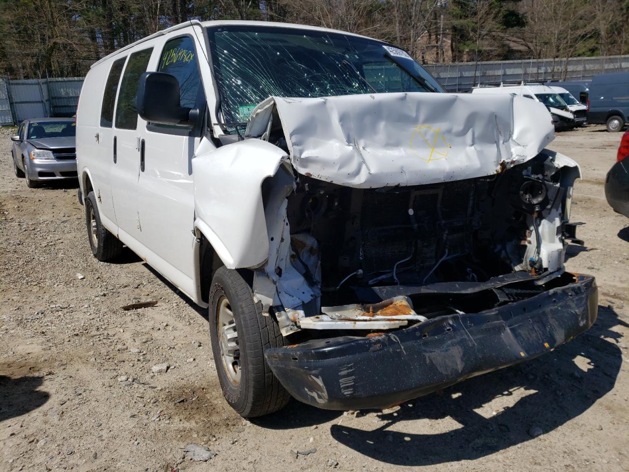CHEVROLET EXPRESS G2 2011 with VIN 1GCWGFCA2B1114303 - Photo from auction