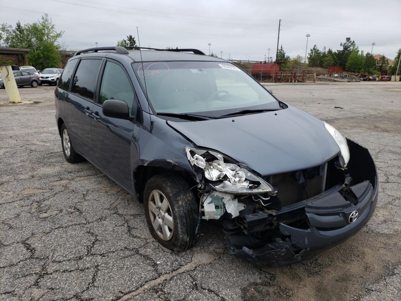 TOYOTA SIENNA CE 2010 with VIN 5TDKK4CC2AS304459 - Photo from auction