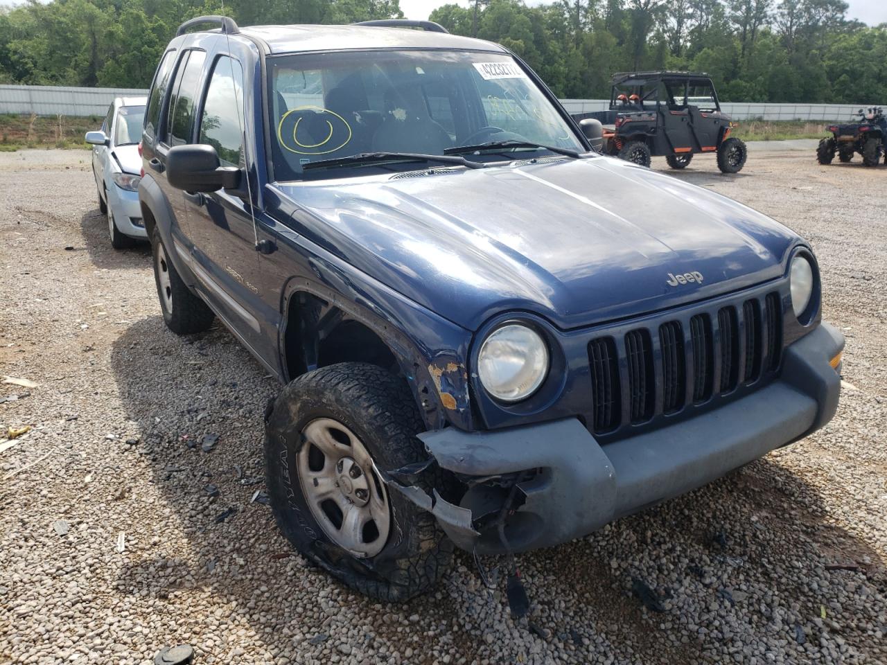 Photo 1 from auction – 2002 JEEP LIBERTY SP with VIN 1J4GL48K62W119006