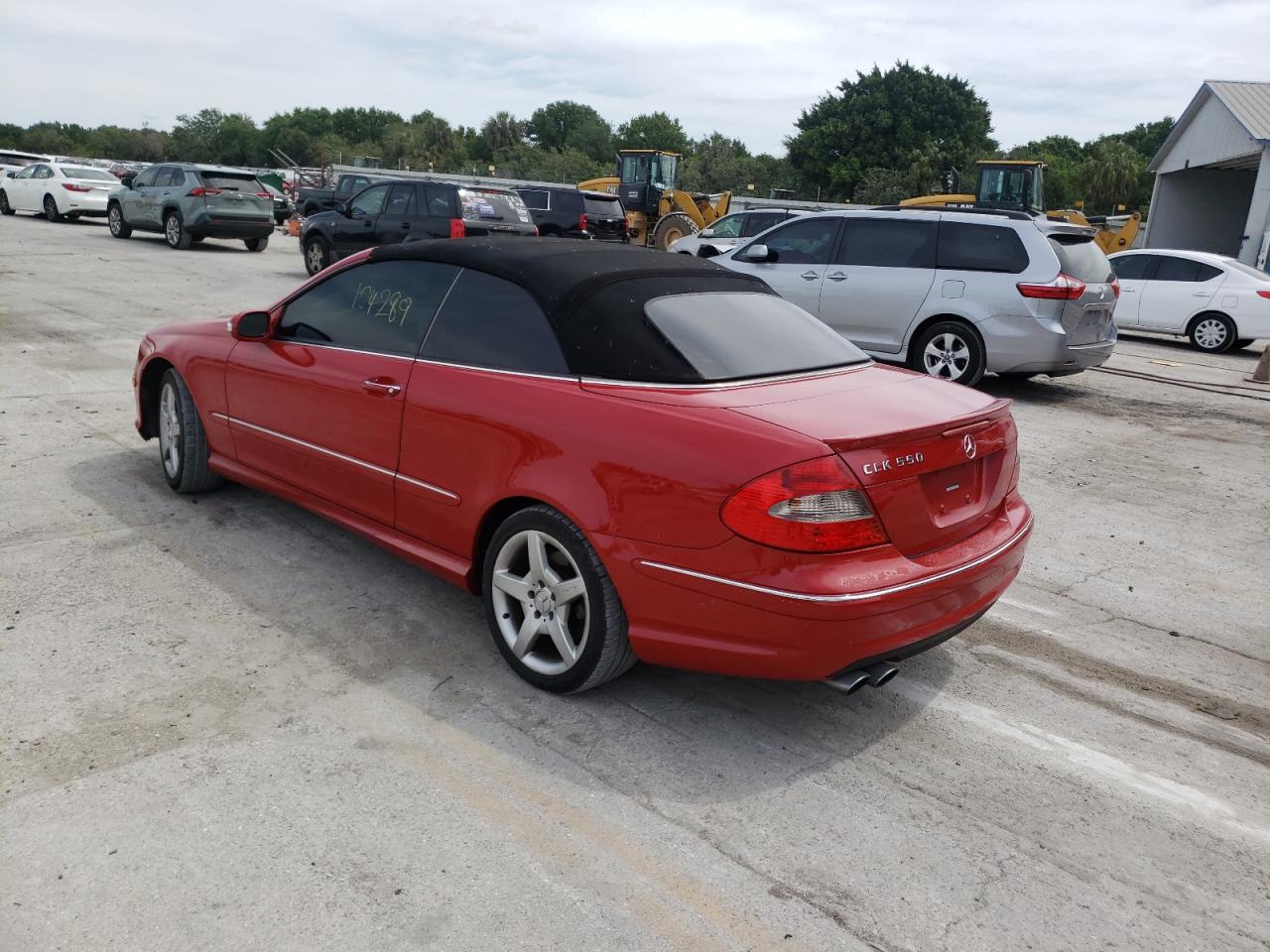 Photo 3 from auction – 2007 MERCEDES-BENZ CLK 550 with VIN WDBTK72F67F223733