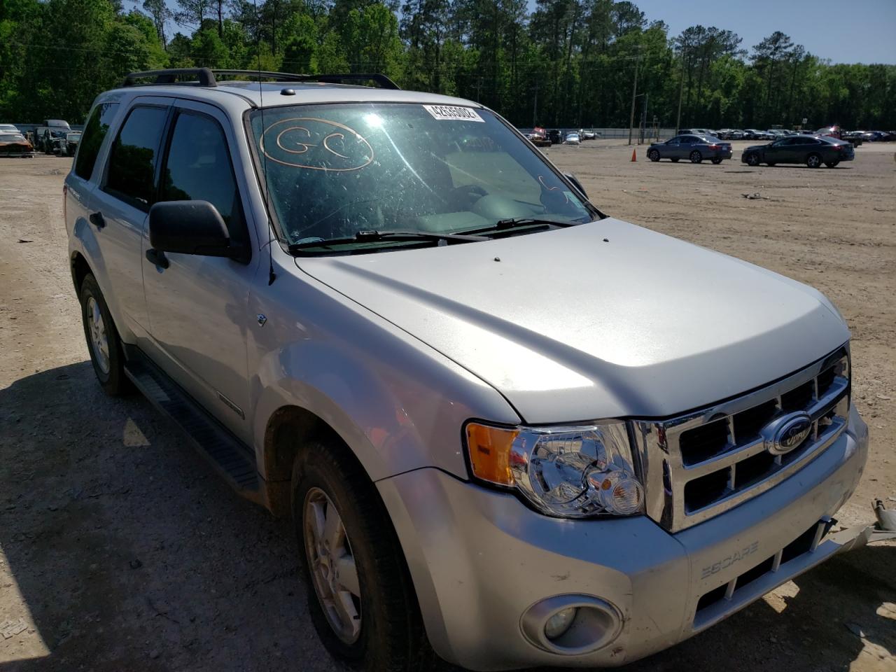 FORD ESCAPE XLT 2008 with VIN 1FMCU03138KE02824 - Photo from auction