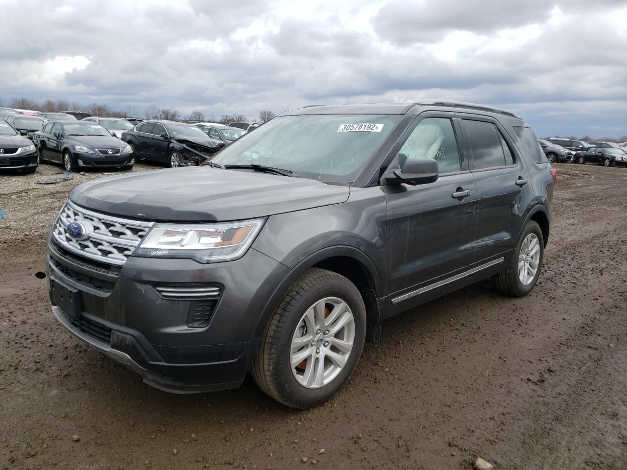 Photo 2 from auction – 2018 FORD EXPLORER X with VIN 1FM5K8D83JGC91239