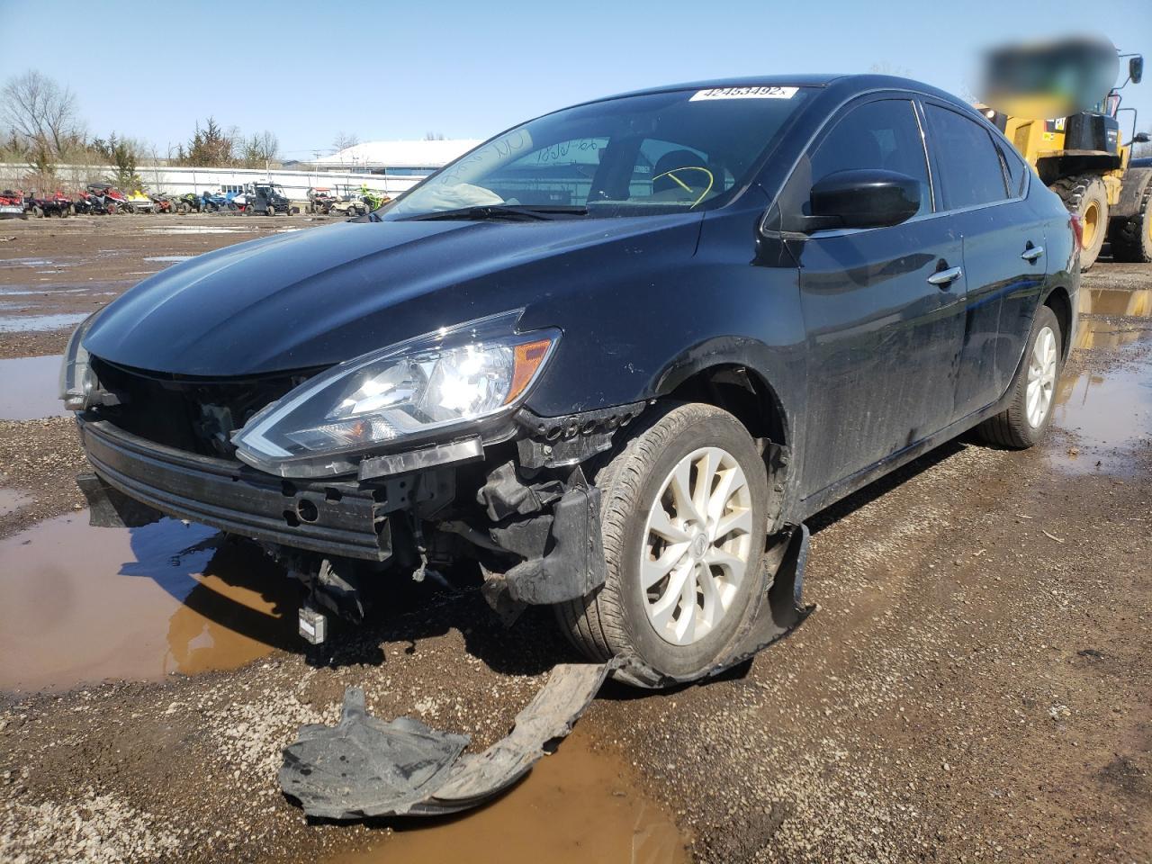 Photo 2 from auction – 2019 NISSAN SENTRA S with VIN 3N1AB7AP3KL628744