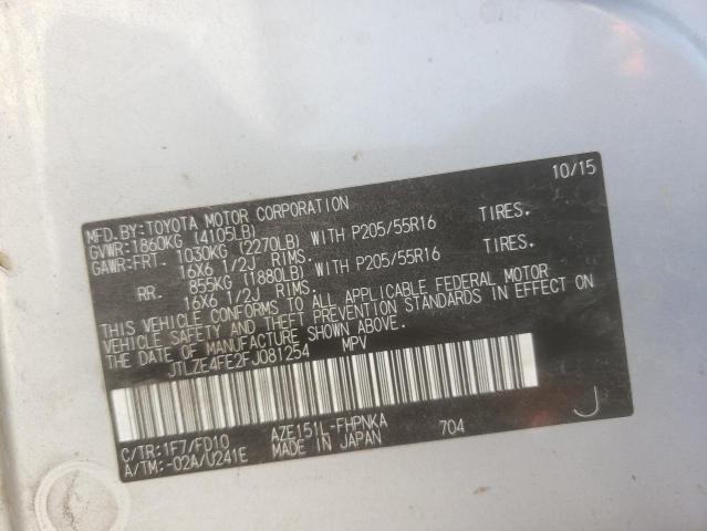 Photo 10 from auction – 2015 TOYOTA SCION XB with VIN JTLZE4FE2FJ081254