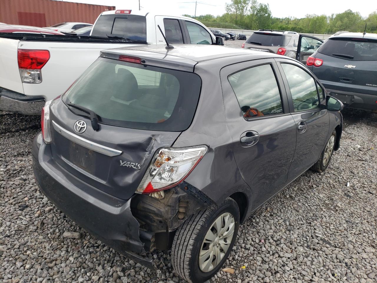 Photo 4 from auction – 2013 TOYOTA YARIS with VIN JTDKTUD36DD562267