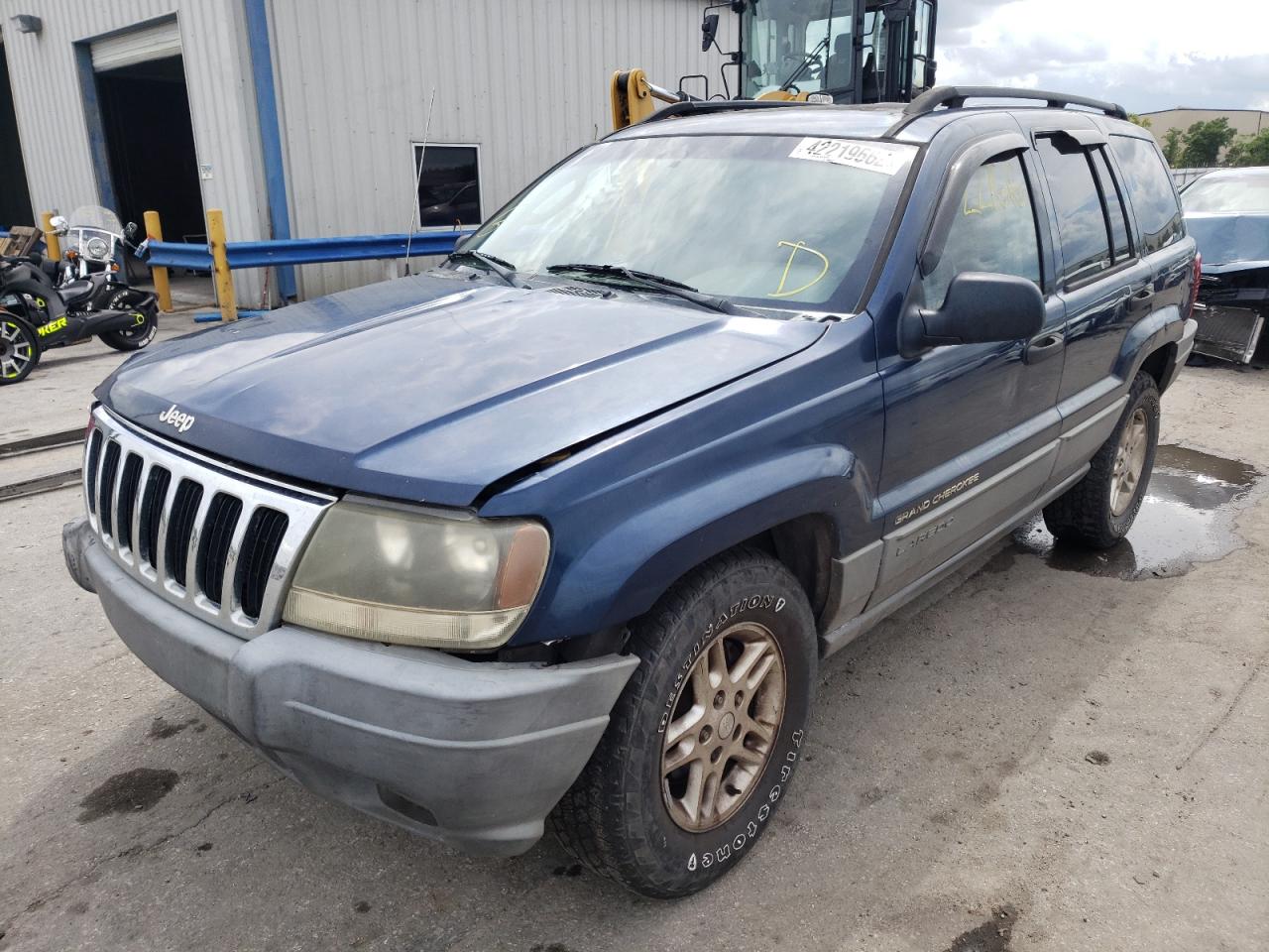 Photo 2 from auction – 2002 JEEP GRAND CHER with VIN 1J4GX48S42C288317