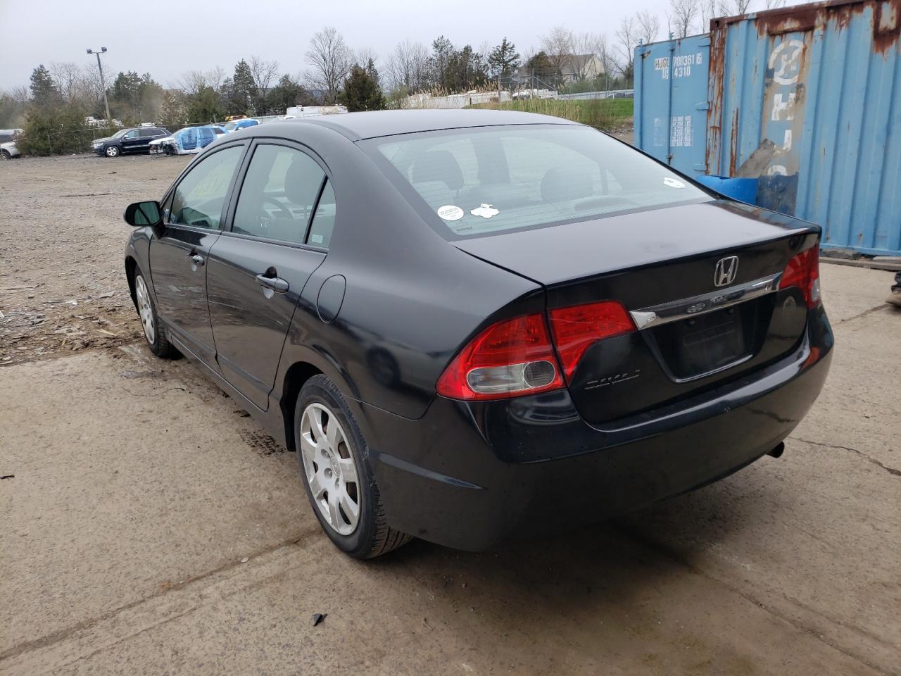 Photo 3 from auction – 2009 HONDA CIVIC LX with VIN 2HGFA16539H535043