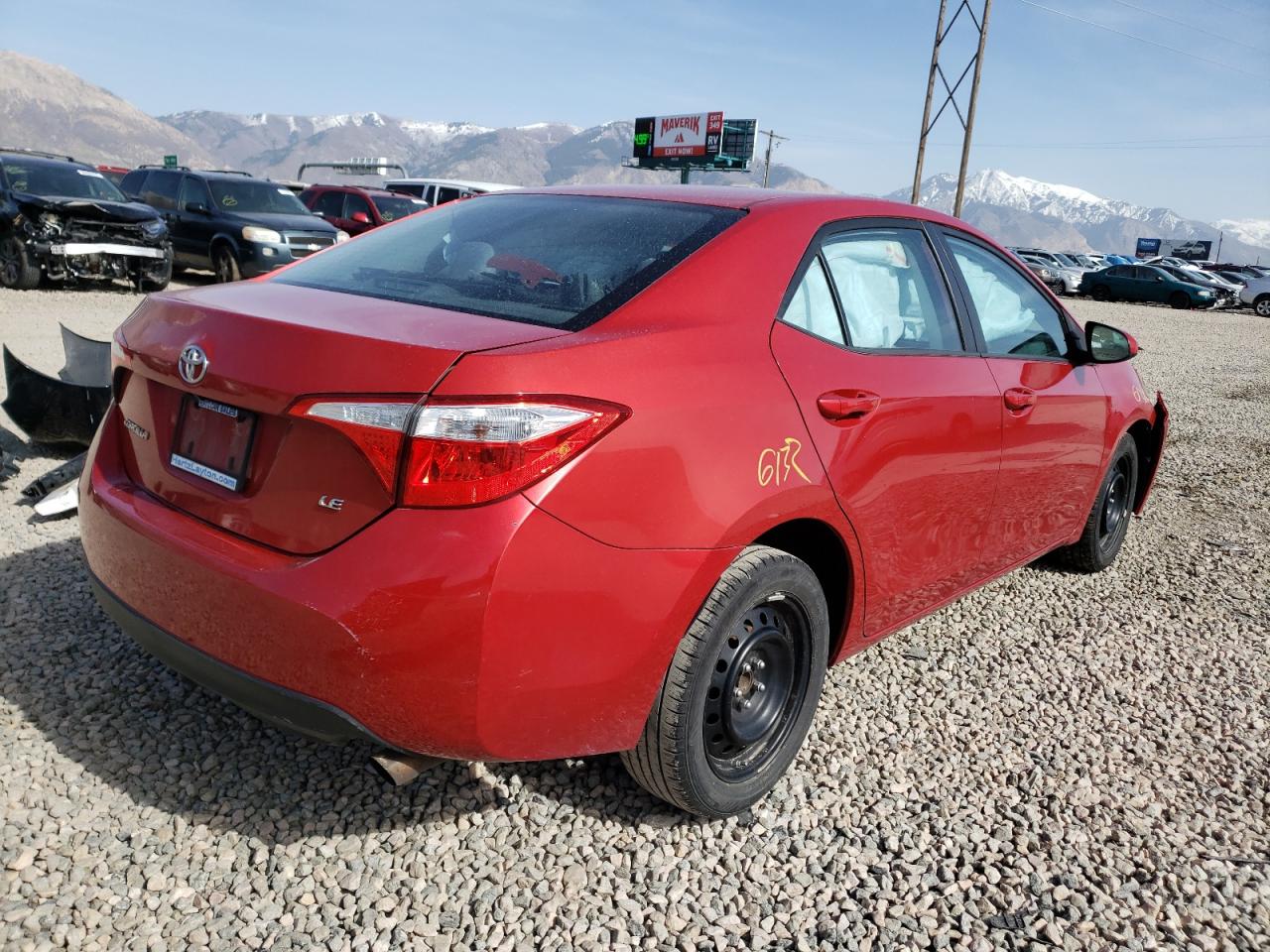 Photo 4 from auction – 2014 TOYOTA COROLLA L with VIN 5YFBURHE1EP142226
