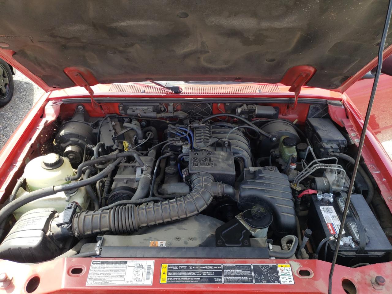 Photo 7 from auction – 2001 MAZDA B2300 with VIN 4F4YR12D01TM18922