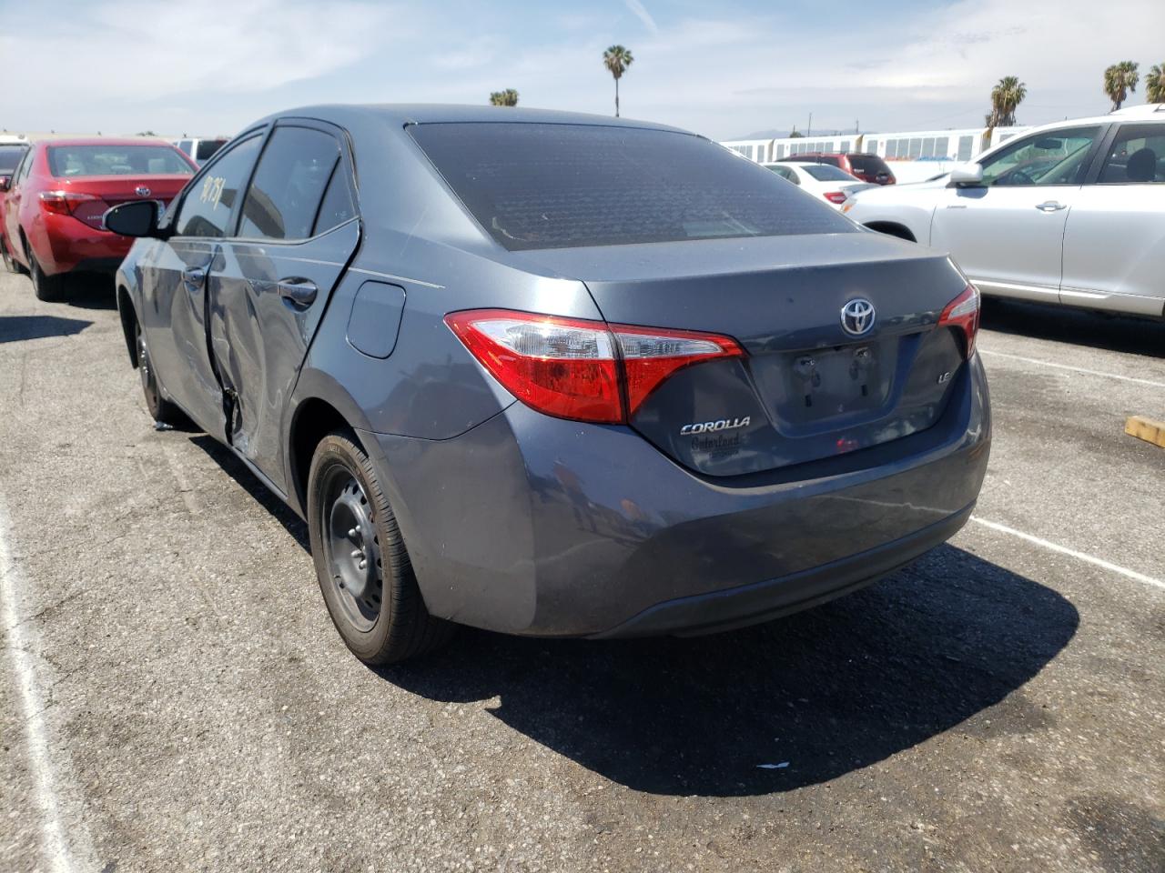 Photo 3 from auction – 2016 TOYOTA COROLLA L with VIN 5YFBURHE2GP373395