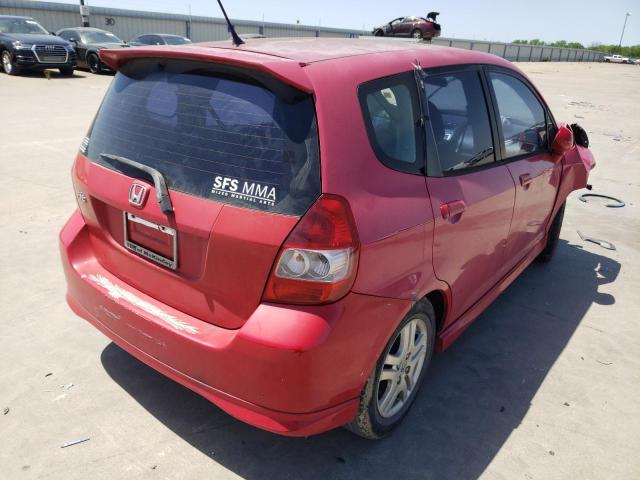 Photo 4 from auction – 2007 HONDA FIT S with VIN JHMGD38687S001200