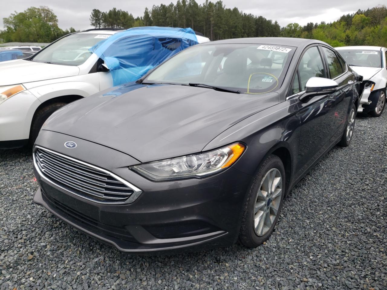 Photo 2 from auction – 2017 FORD FUSION SE with VIN 3FA6P0LU8HR301072