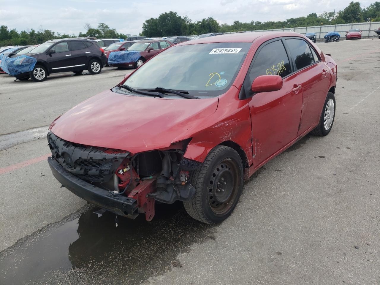 Photo 2 from auction – 2012 TOYOTA COROLLA with VIN 2T1BU4EE8CC798850