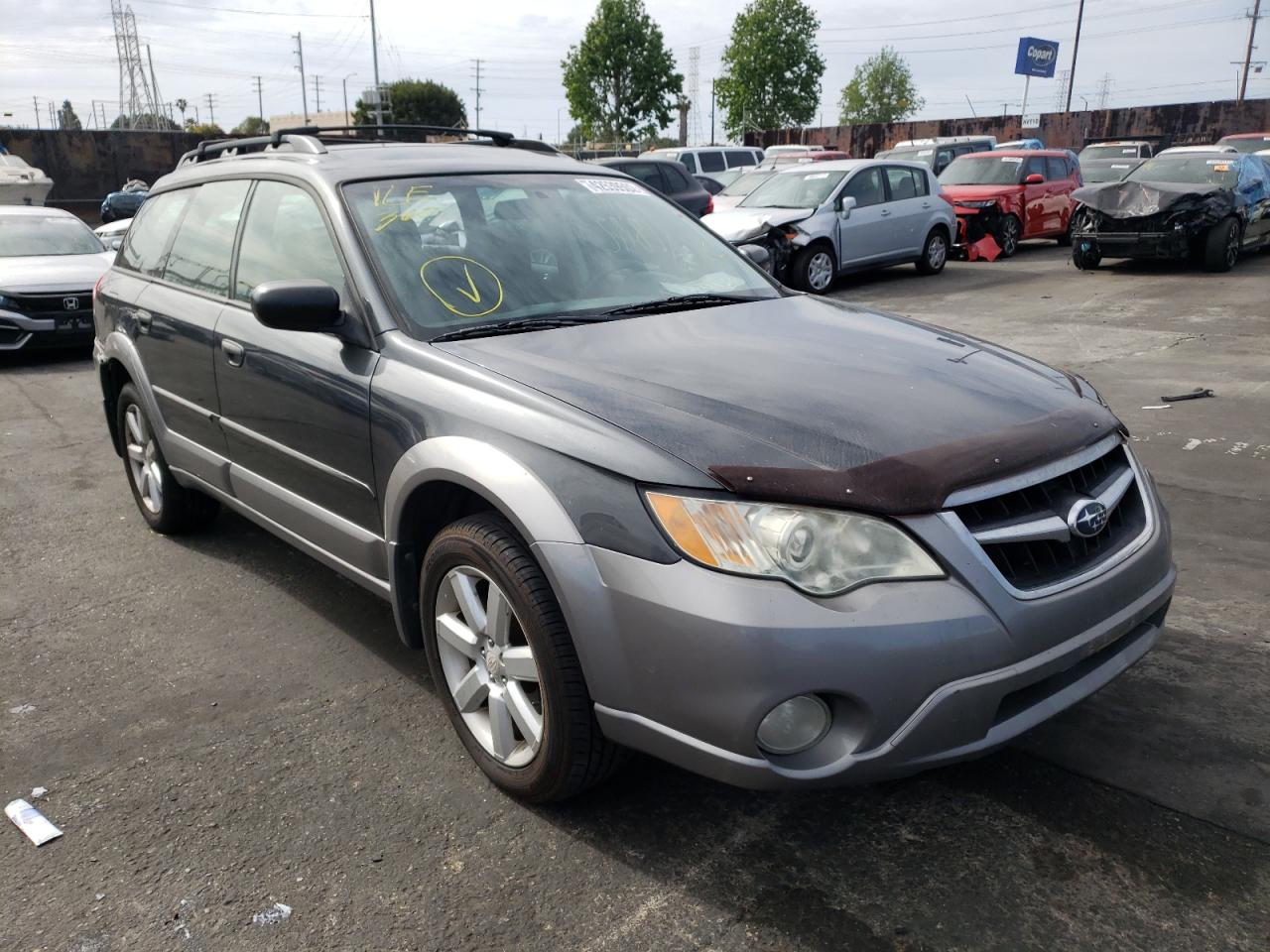 SUBARU OUTBACK 2. 2009 with VIN 4S4BP61C597329163 - Photo from auction