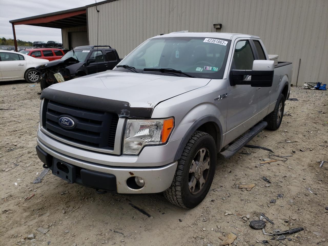 Photo 2 from auction – 2010 FORD F150 SUPER with VIN 1FTFX1EV0AFA69348
