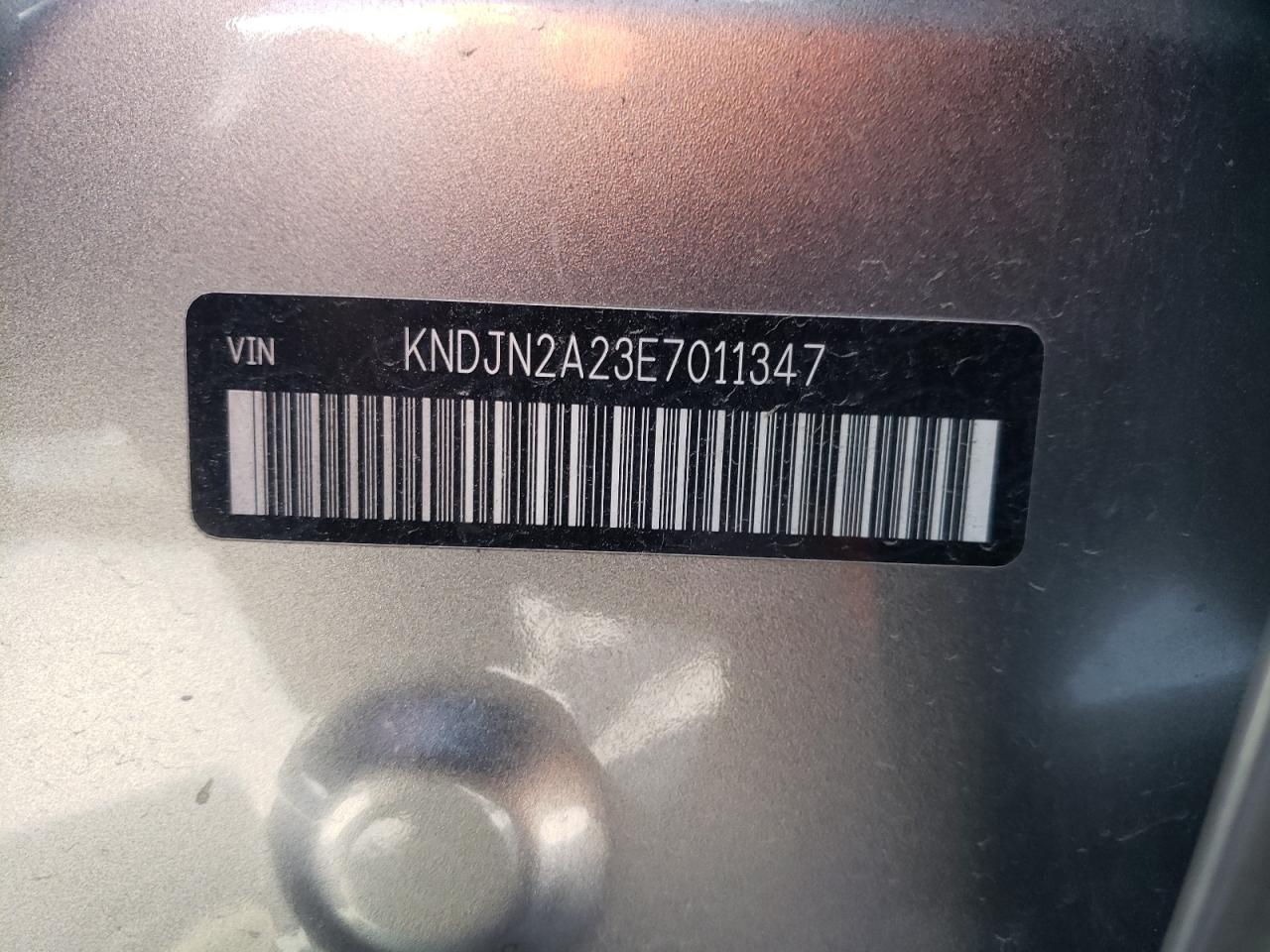 Photo 10 from auction – 2014 KIA SOUL with VIN KNDJN2A23E7011347