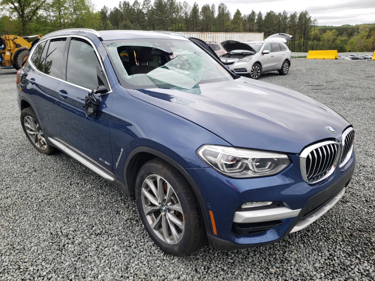 BMW X3 XDRIVE 2018 with VIN 5UXTR9C50JLC76226 - Photo from auction