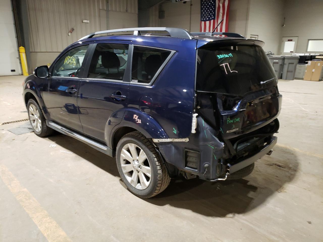 Photo 3 from auction – 2012 MITSUBISHI OUTLANDER with VIN JA4JT3AW7CU030037