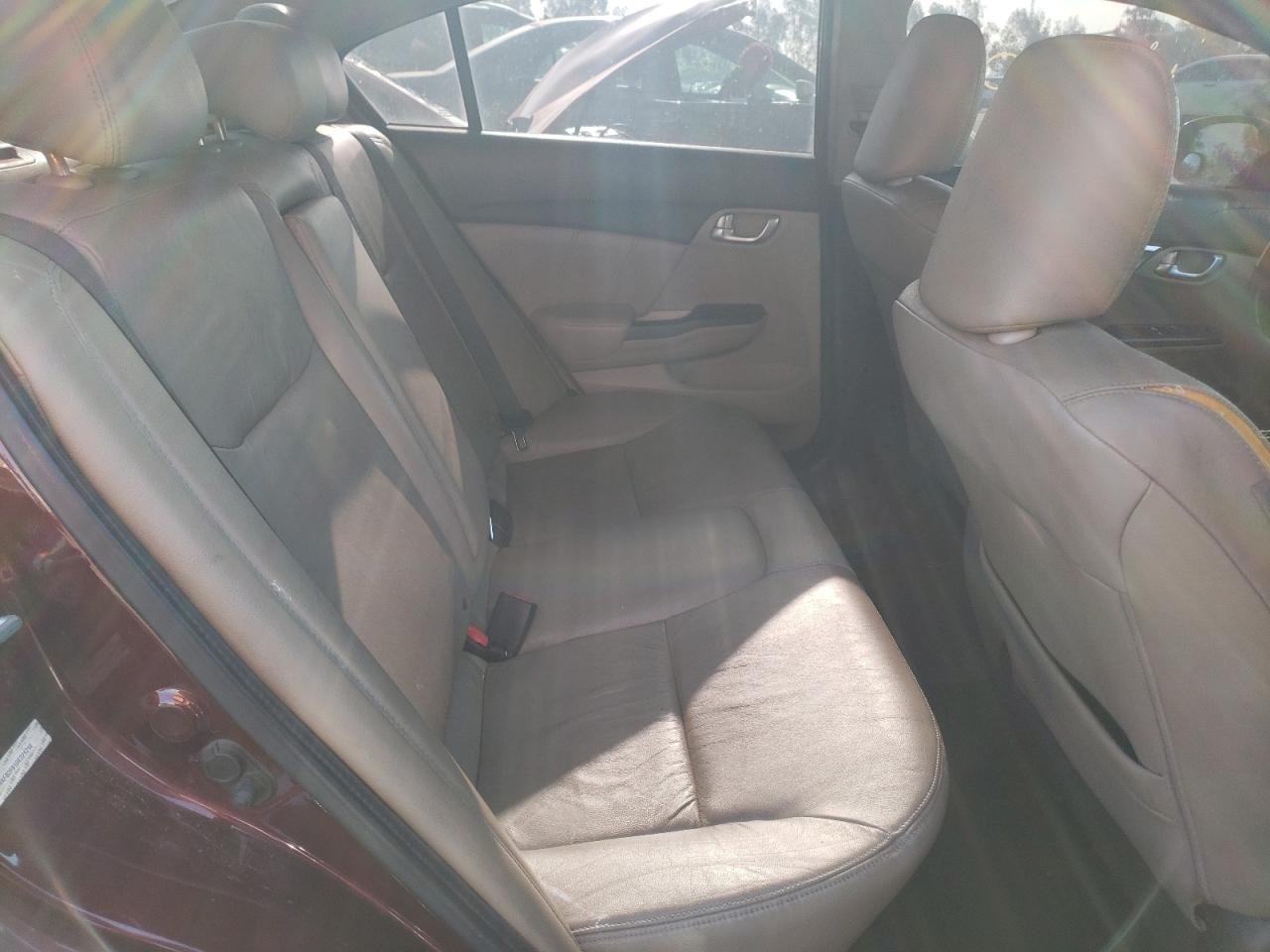 Photo 6 from auction – 2013 HONDA CIVIC EXL with VIN 19XFB2F91DE221710
