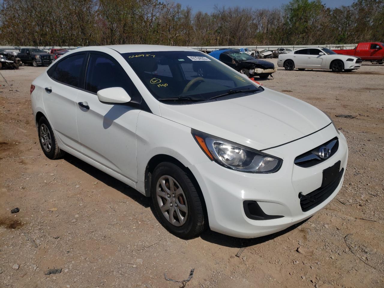 HYUNDAI ACCENT GLS 2012 with VIN KMHCT4AE0CU042957 - Photo from auction