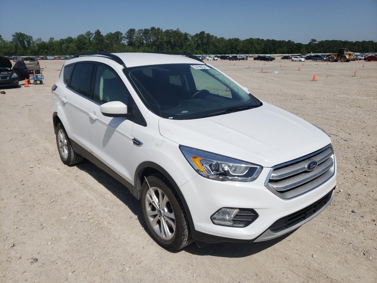 FORD ESCAPE SEL 2018 with VIN 1FMCU9HD6JUD30535 - Photo from auction