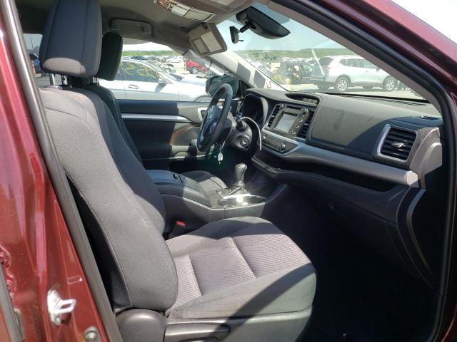 Photo 5 from auction – 2019 TOYOTA HIGHLANDER with VIN 5TDZZRFH1KS335542