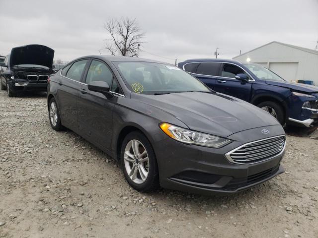 FORD FUSION SE 2018 with VIN 3FA6P0HD6JR217444 - Photo from auction
