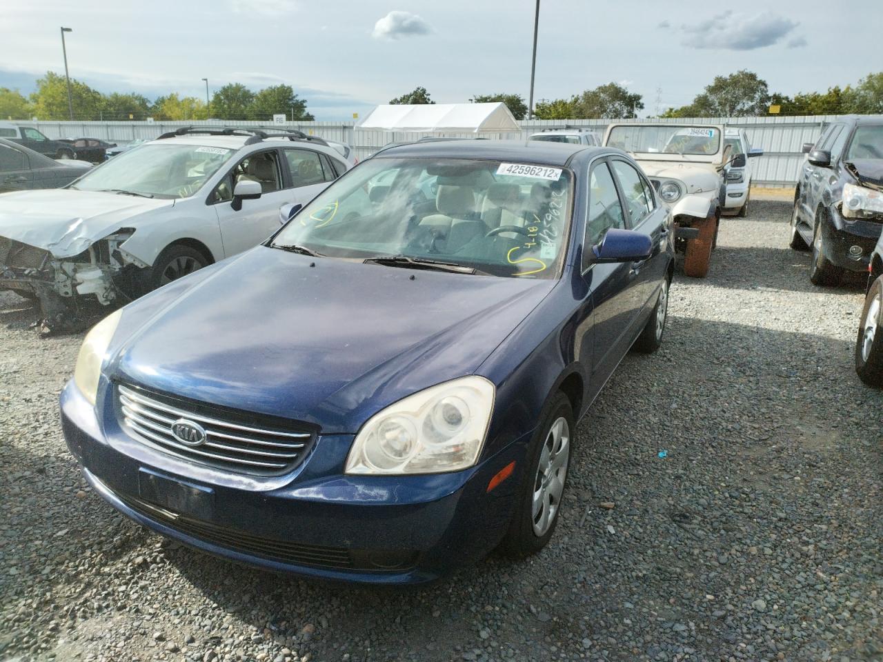 Photo 2 from auction – 2007 KIA OPTIMA LX with VIN KNAGE123275089075