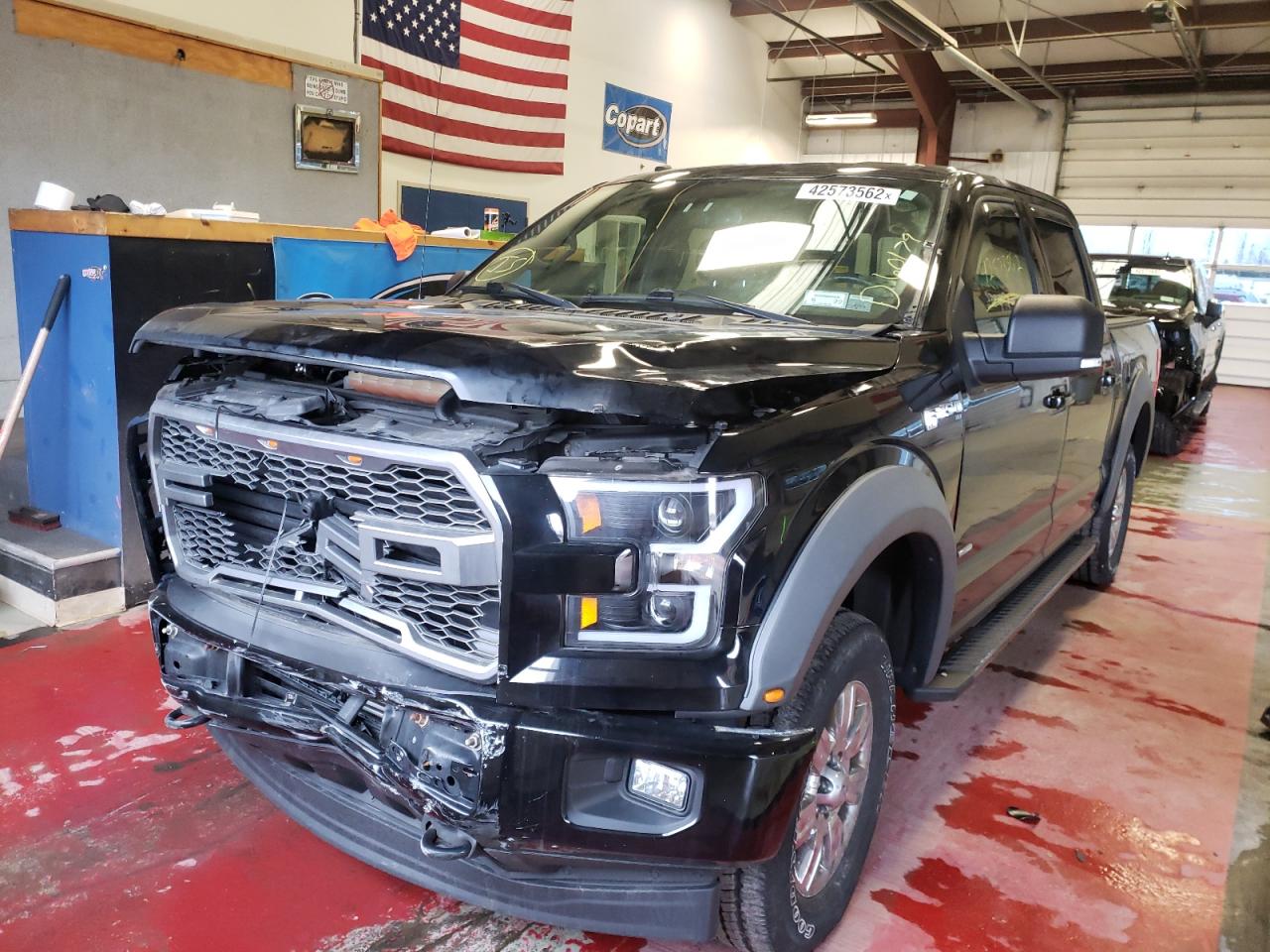 Photo 2 from auction – 2017 FORD F150 SUPER with VIN 1FTEW1EP8HFC00780