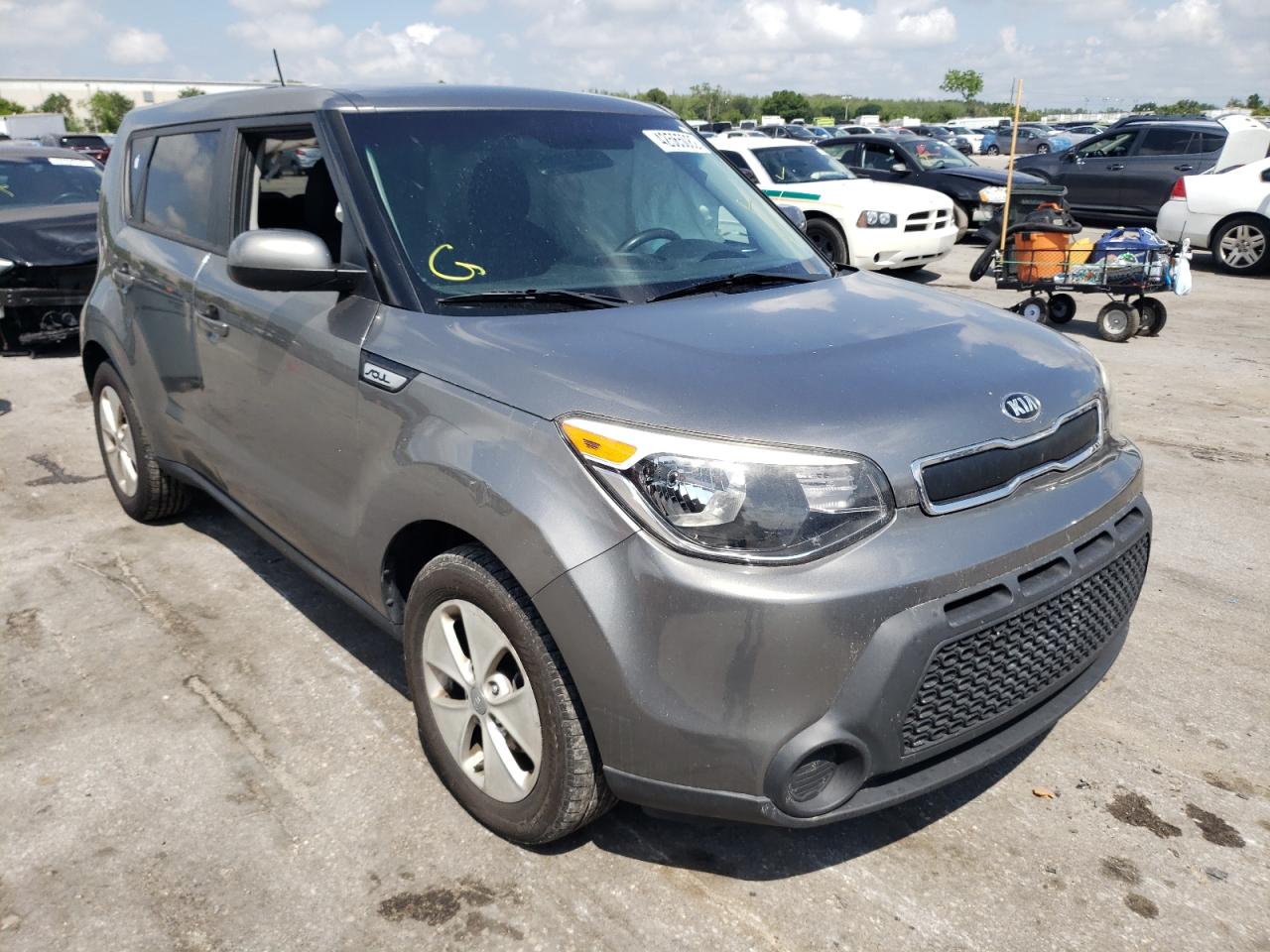 KIA SOUL 2015 with VIN KNDJN2A24F7169830 - Photo from auction
