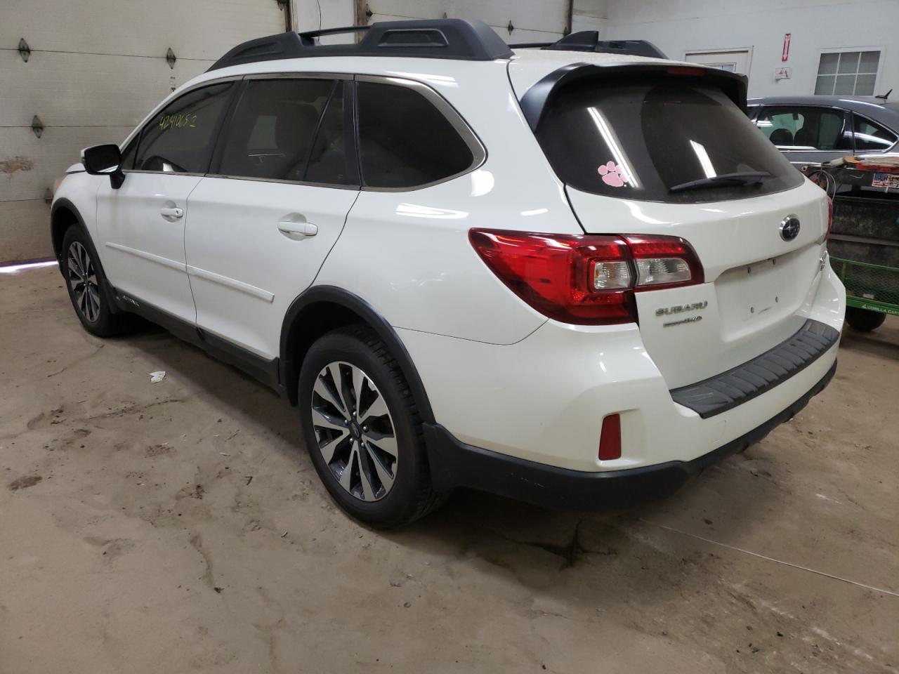 Photo 3 from auction – 2016 SUBARU OUTBACK 3. with VIN 4S4BSENC6G3250396