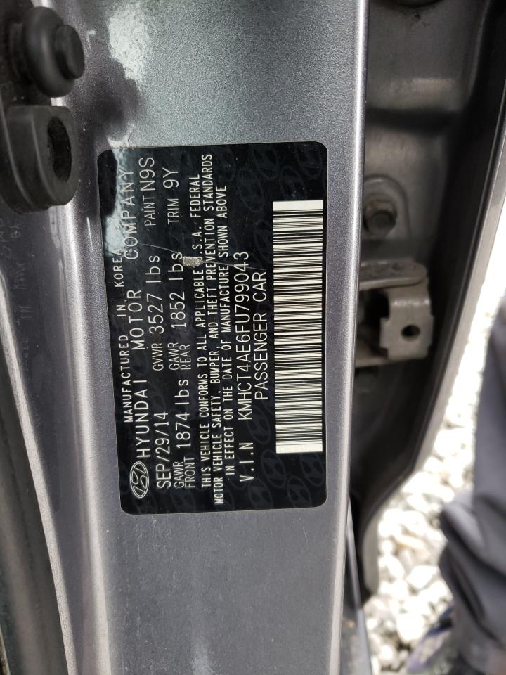 Photo 10 from auction – 2015 HYUNDAI ACCENT with VIN KMHCT4AE6FU799043