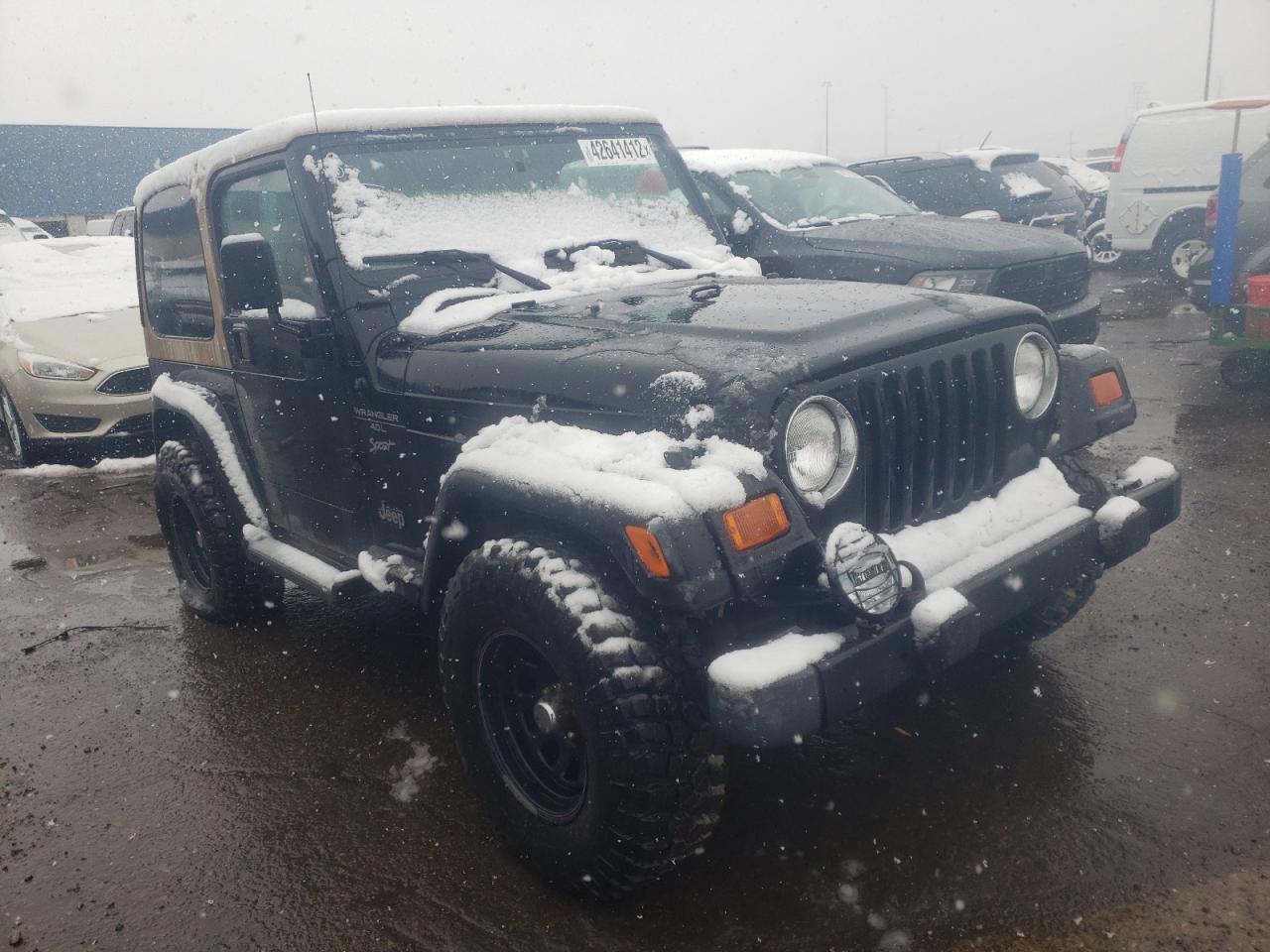 JEEP WRANGLER / 2001 с VIN 1J4FA49S71P364566 - Фото с аукциона