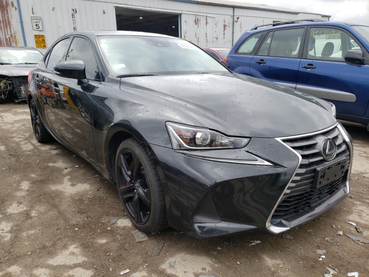 LEXUS IS 300 2018 with VIN JTHC81D27J5027836 - Photo from auction