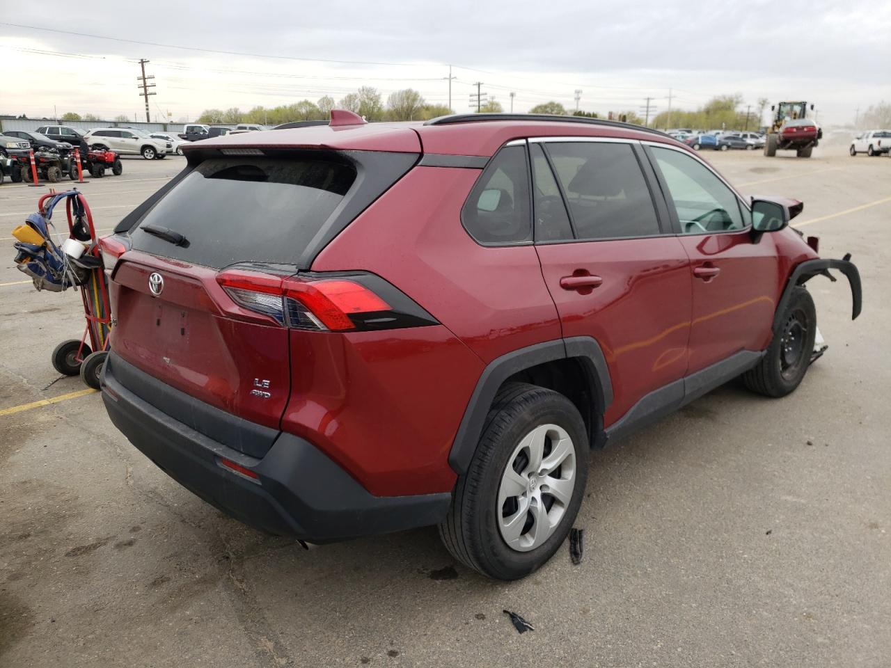 Photo 4 from auction – 2020 TOYOTA RAV4 LE with VIN 2T3F1RFV0LC083364