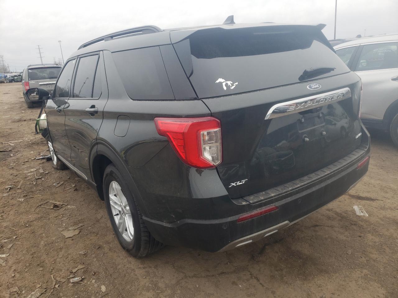 Photo 3 from auction – 2021 FORD EXPLORER X with VIN 1FMSK8DH5MGB94664