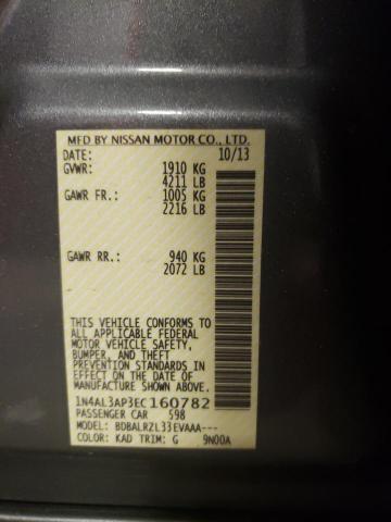 Zdjęcie 10 z aukcji – 2014 NISSAN ALTIMA z VIN 1N4AL3AP3EC160782