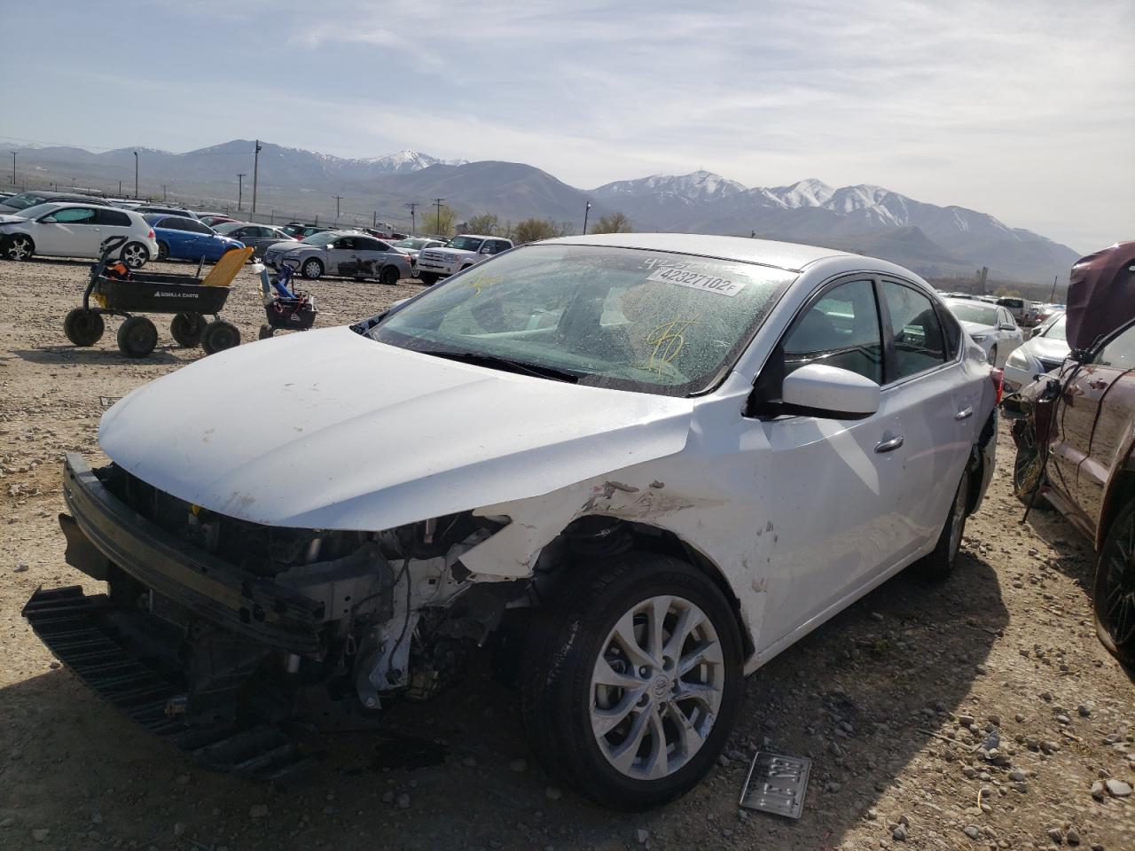 Photo 2 from auction – 2019 NISSAN SENTRA S with VIN 3N1AB7AP1KY362305