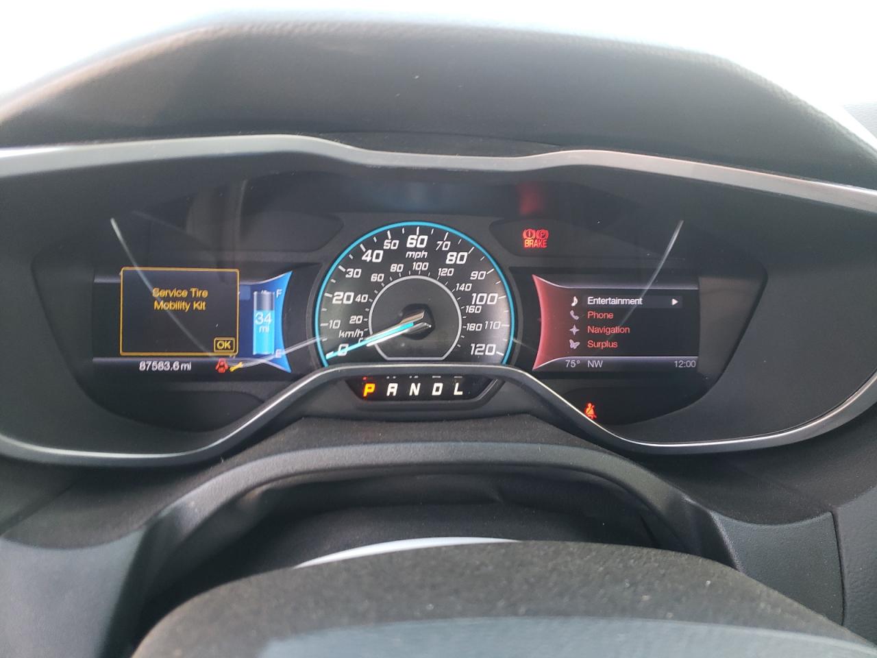 Photo 8 from auction – 2013 FORD FOCUS BEV with VIN 1FADP3R43DL159528