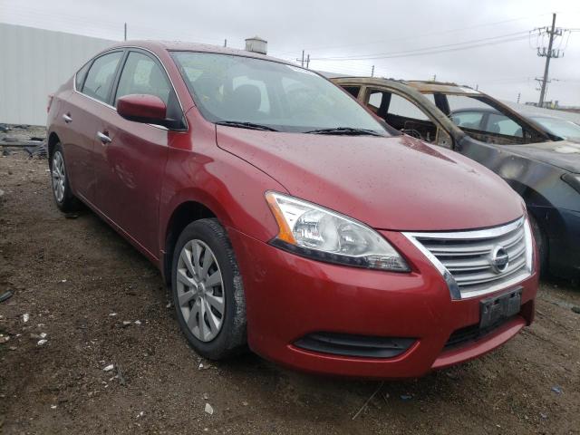 NISSAN SENTRA S 2015 with VIN 3N1AB7APXFL689904 - Photo from auction
