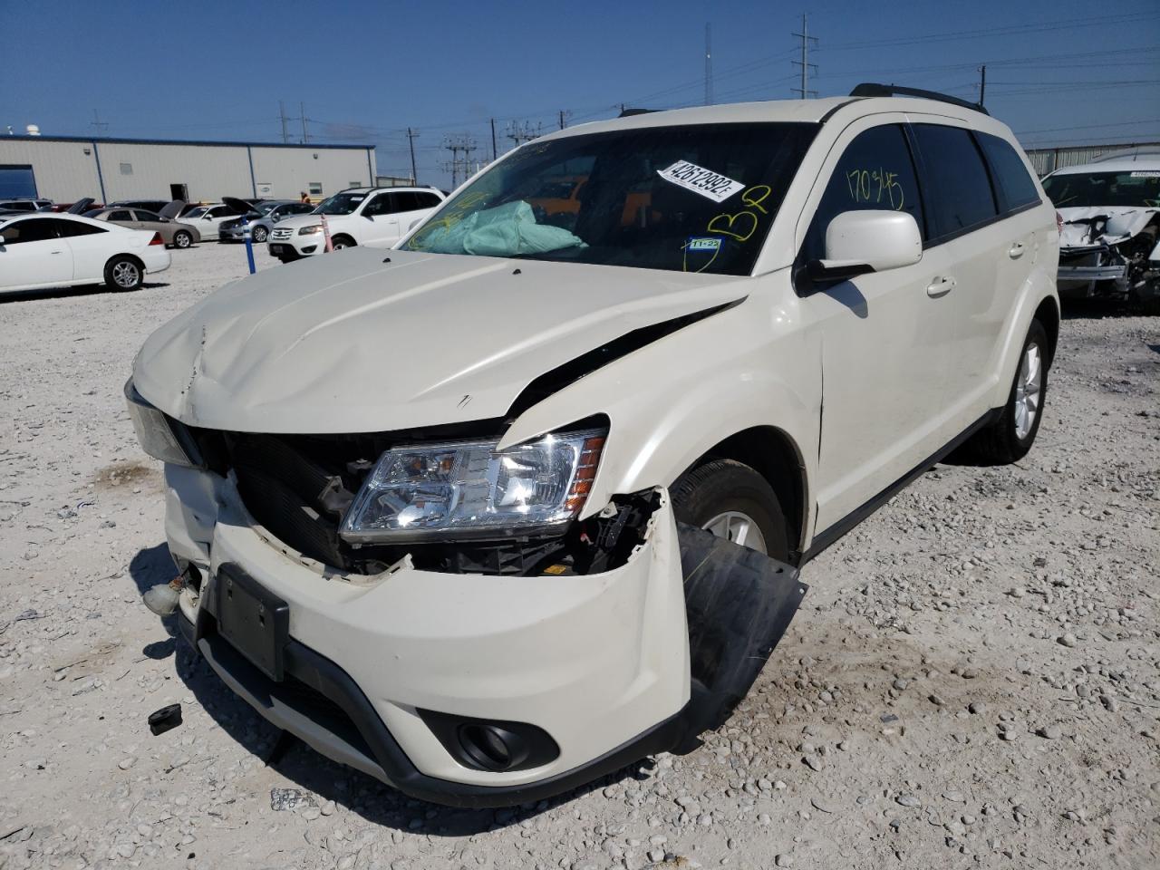 Photo 2 from auction – 2013 DODGE JOURNEY SX with VIN 3C4PDCBG8DT653182