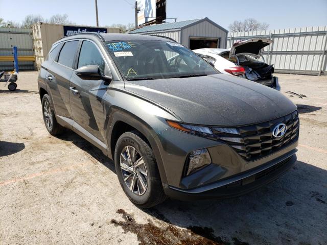 HYUNDAI TUCSON BLU 2022 with VIN KM8JBCA10NU025063 - Photo from auction