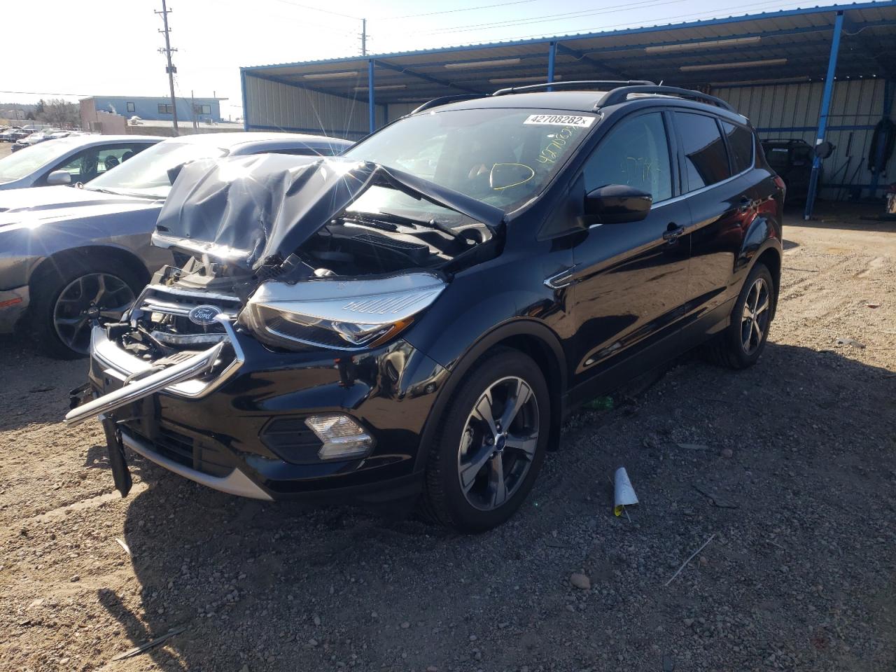 Photo 2 from auction – 2018 FORD ESCAPE SEL with VIN 1FMCU0HD7JUB06234