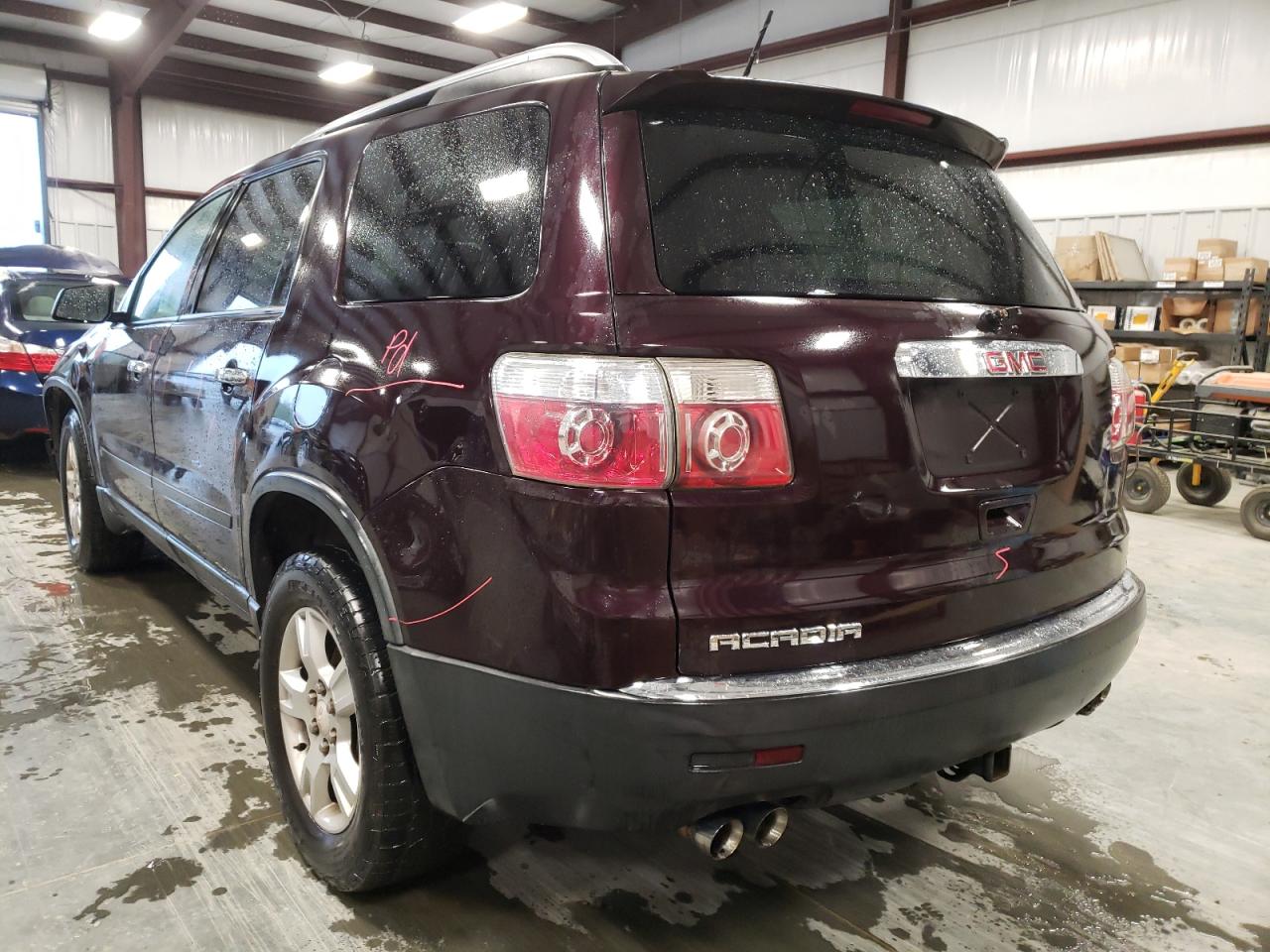 Photo 3 from auction – 2009 GMC ACADIA SLE with VIN 1GKER13D49J213917