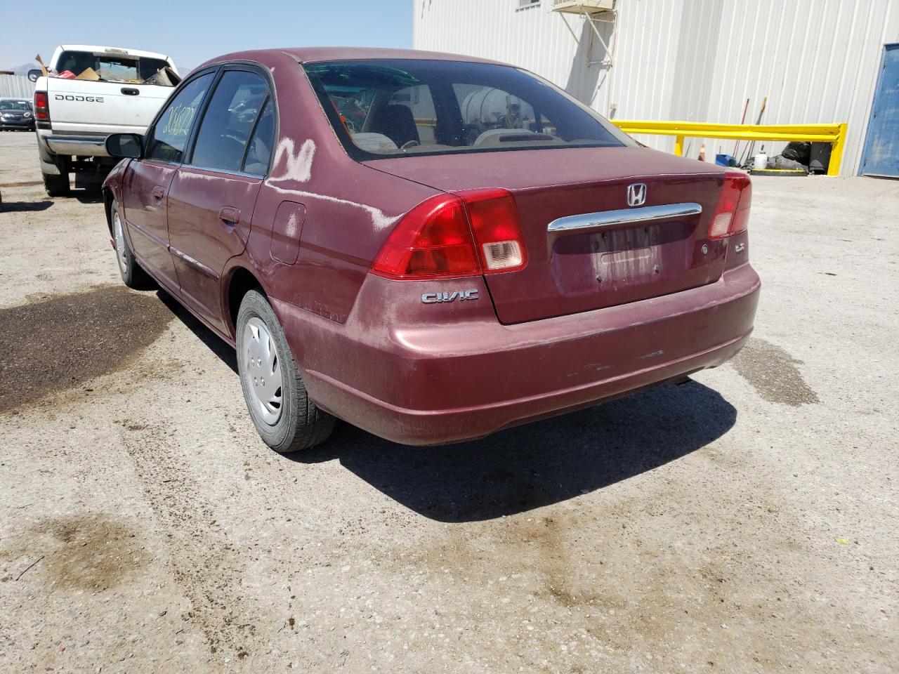 Photo 3 from auction – 2002 HONDA CIVIC LX with VIN 1HGES15582L045202